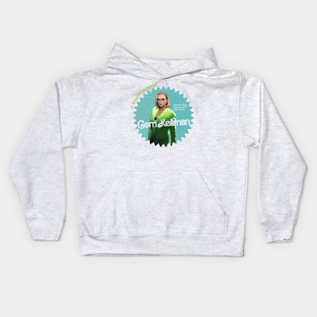 Gerri Kellman Barbie HBO Greta Gerwig Kids Hoodie by matildailda